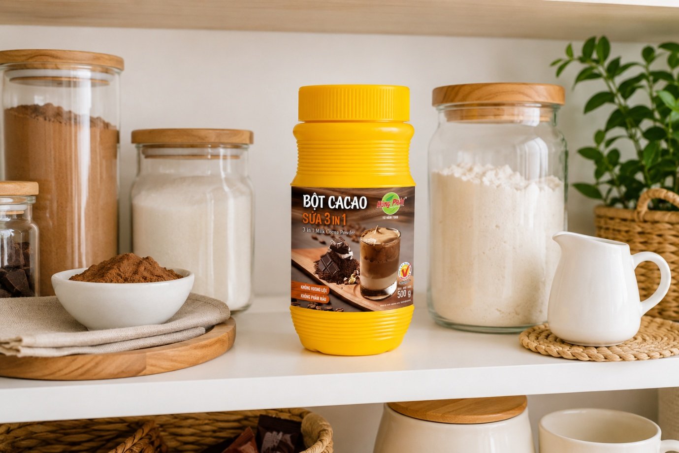 Bột Cacao Sữa 3in1 Hùng Phát - 4. Muốn Vị Ít Ngọt Hơn Thì Điều Chỉnh Thế Nào?