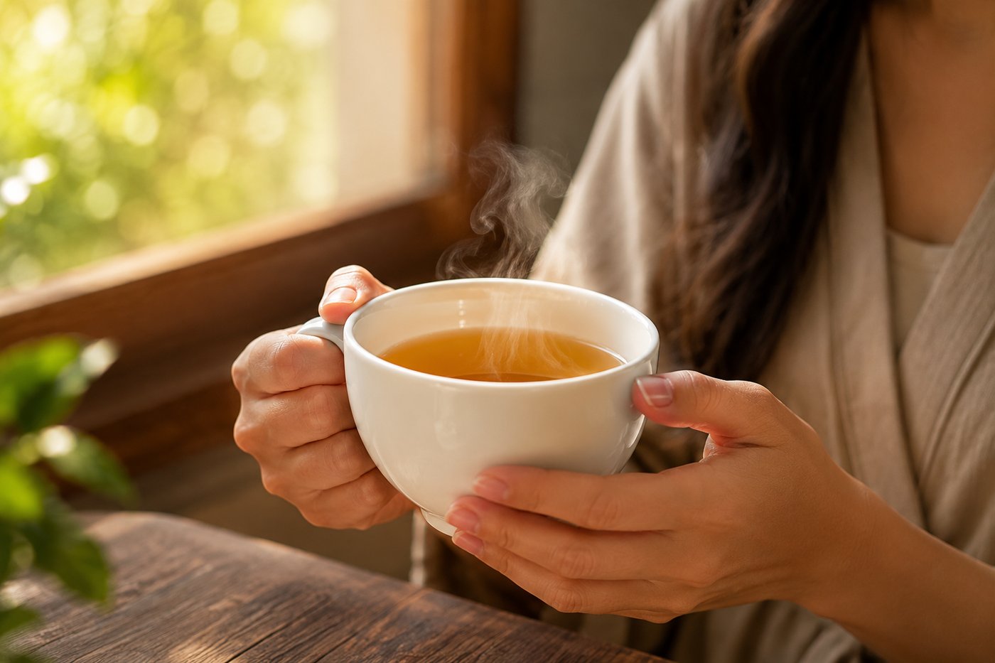 Trà Gừng Hùng Phát - Khi nào nên uống trà gừng — buổi sáng, chiều, tối