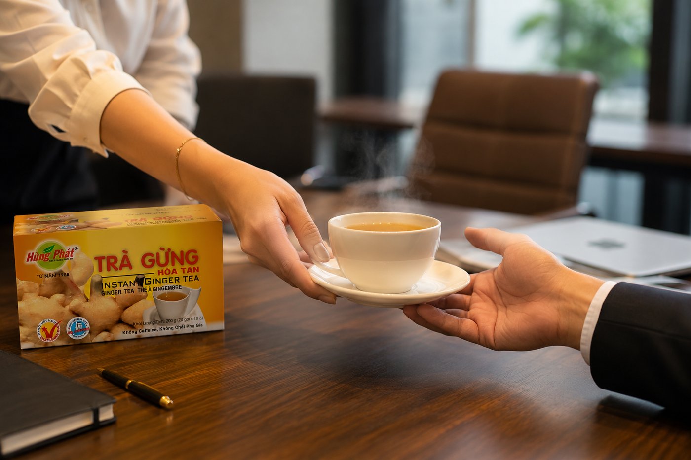 Trà Gừng Hùng Phát - Pantry không cần phô trương — cần đúng