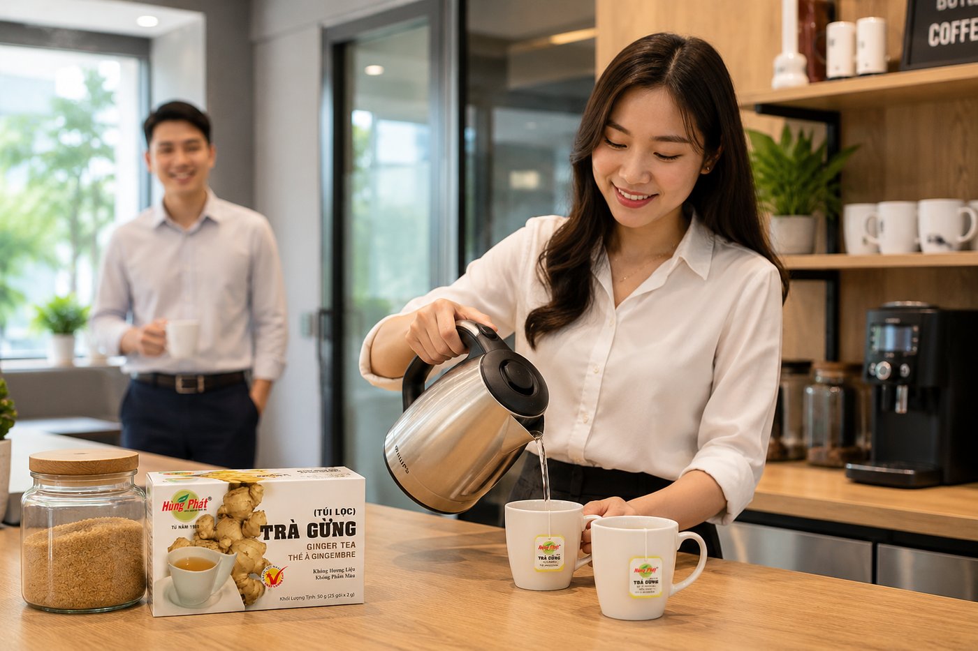 Trà Gừng Hùng Phát - Pantry không chỉ là chỗ pha đồ uống