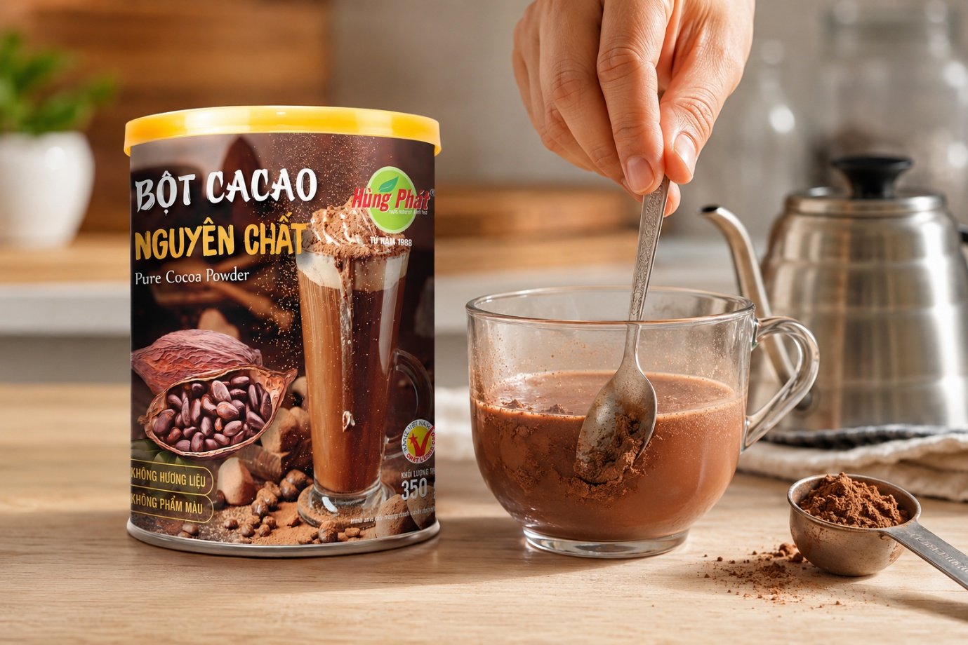 Bột Cacao Nguyên Chất Có Đường Không? Cách Đọc Nhãn Và Phối Vị - 1. Đọc Dòng Thành Phần Trước Khi Đoán Vị