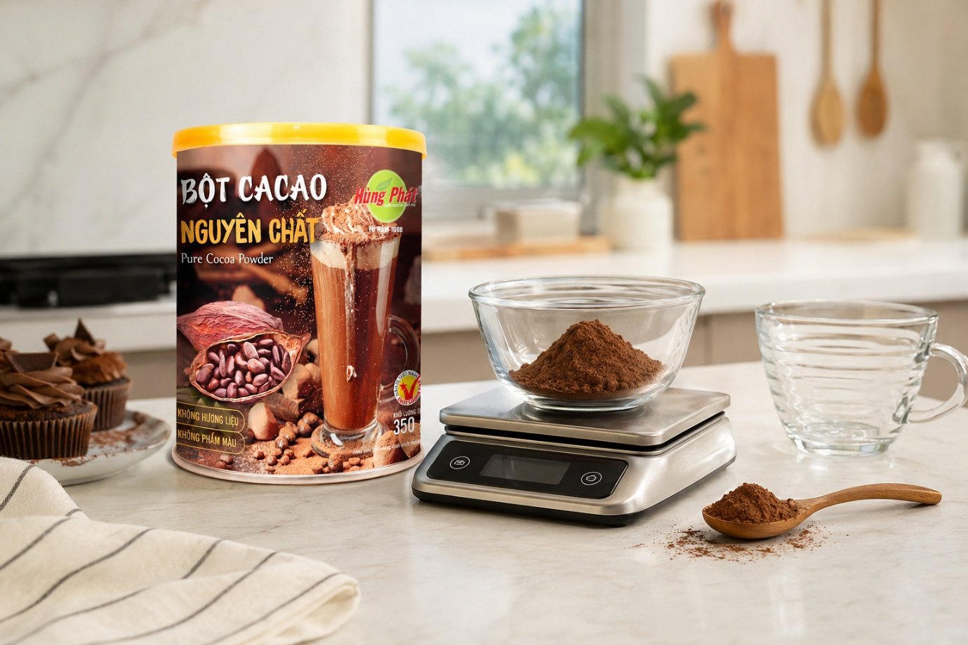 Cách Pha Cacao Nguyên Chất Nóng: Tạo Phần Cốt Mịn, Điều Chỉnh Vị Dễ Hơn - 1. Nguyên Liệu Và Dụng Cụ