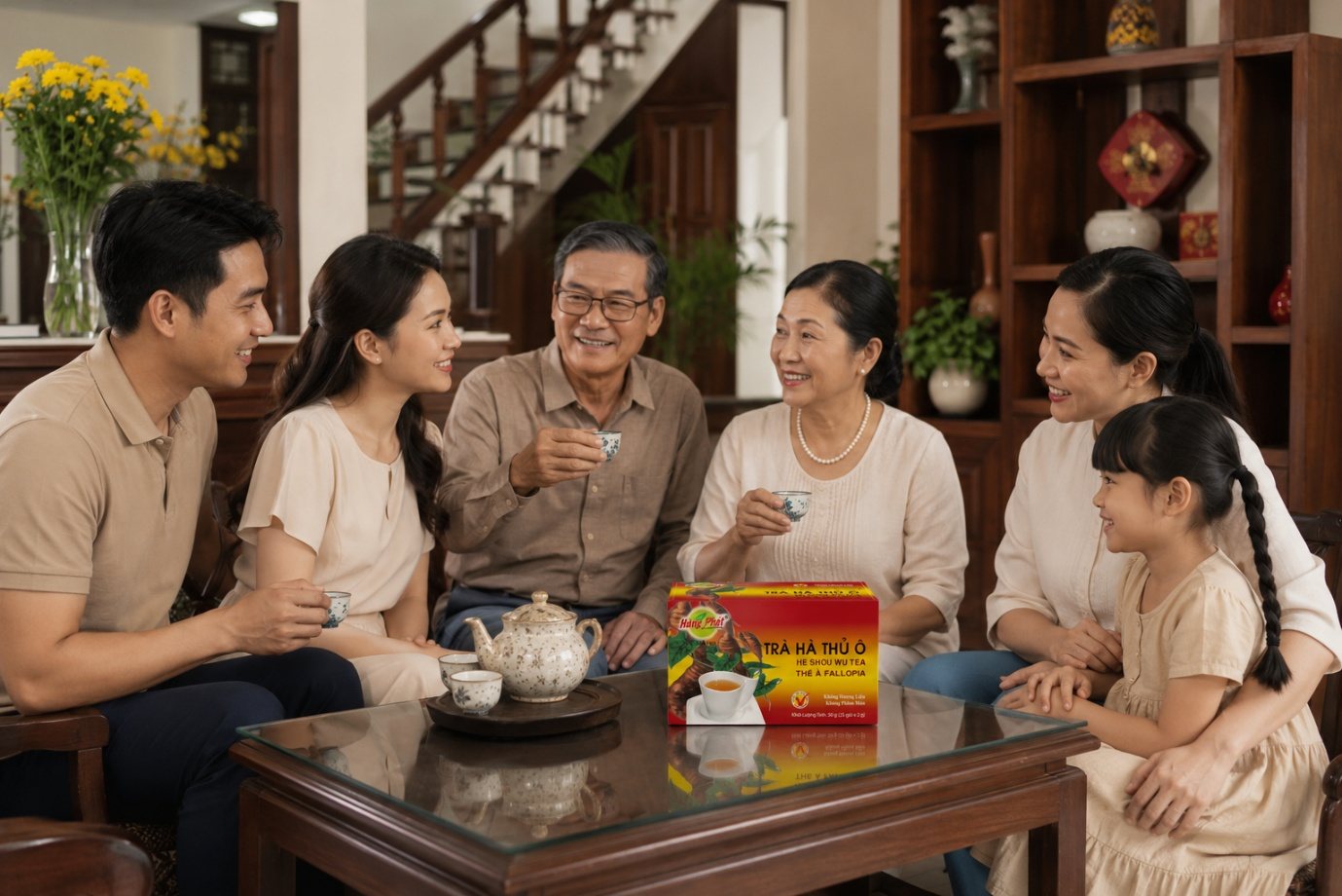 Cách Pha Trà Hà Thủ Ô Túi Lọc Dễ Uống - ảnh minh họa 1