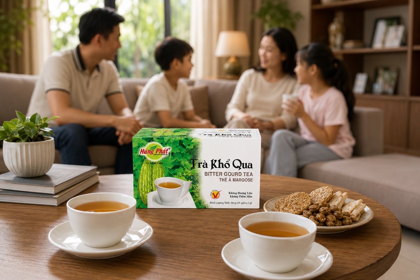 Cách pha Trà Khổ Qua túi lọc Hùng Phát để vị đắng vừa miệng - hình ảnh 3