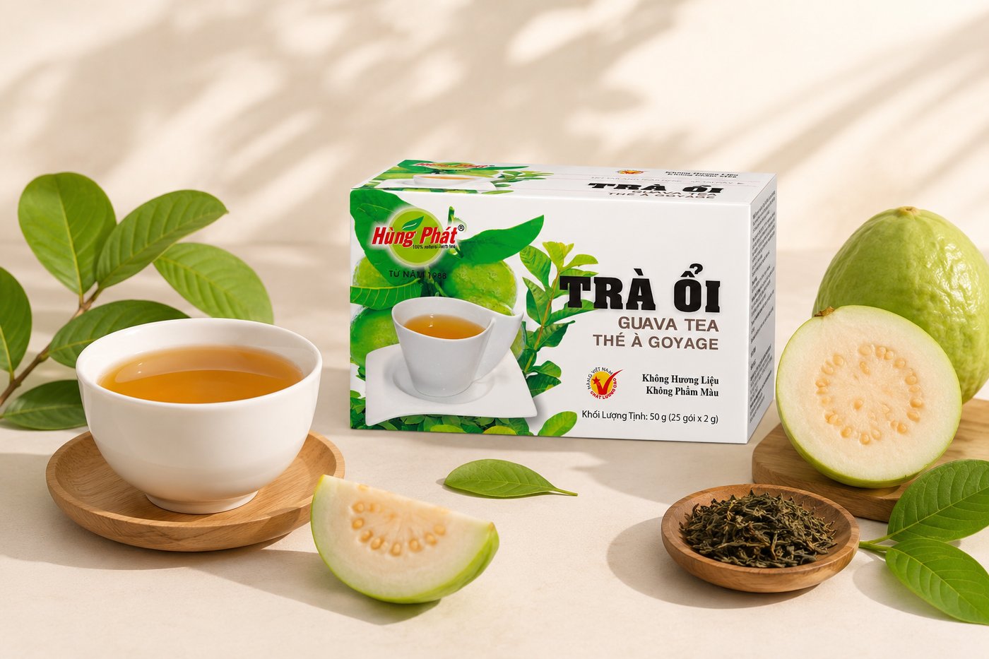 Cách Pha Trà Ổi Hùng Phát Nóng Và Lạnh - Chuẩn bị trước khi pha