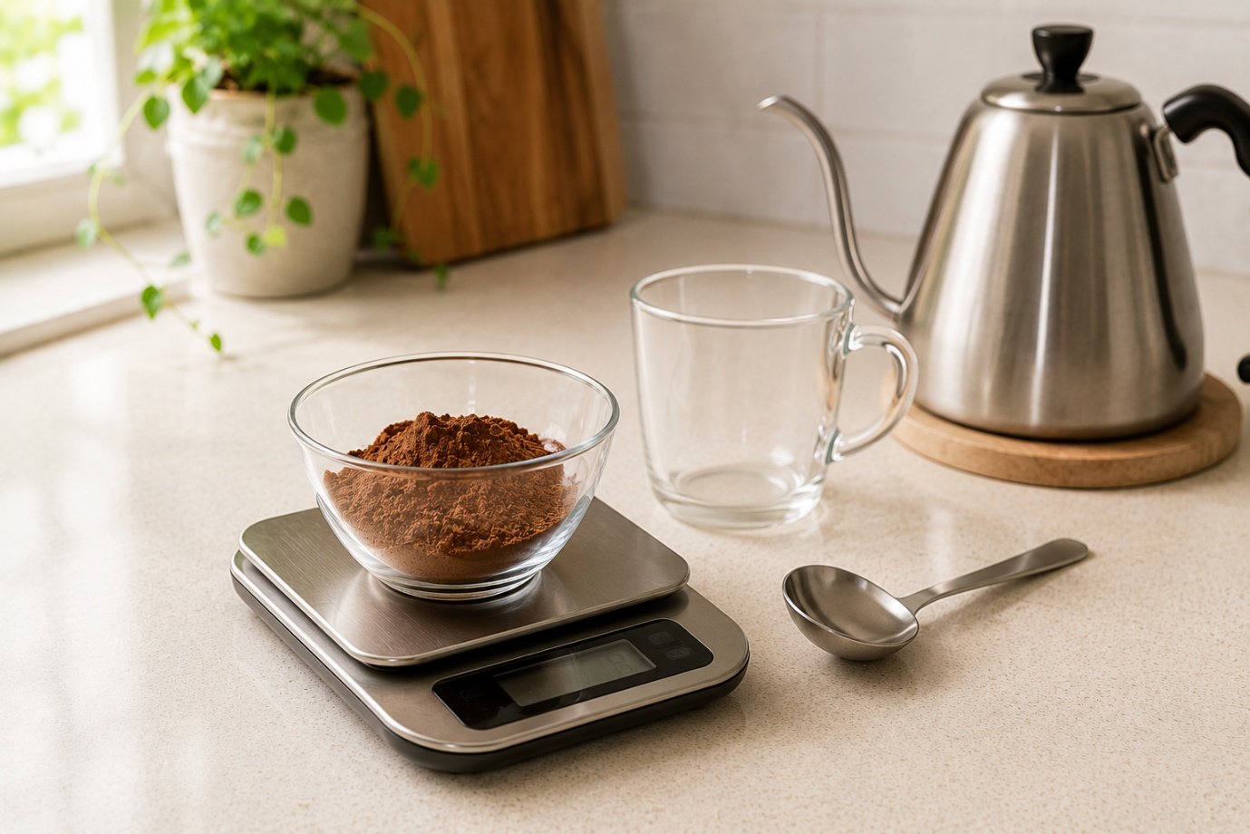 Dùng Bột Cacao Nguyên Chất Làm Bánh, Rau Câu Và Món Tráng Miệng - 1. Chuẩn Bị Bột Cacao Trước Khi Làm Món
