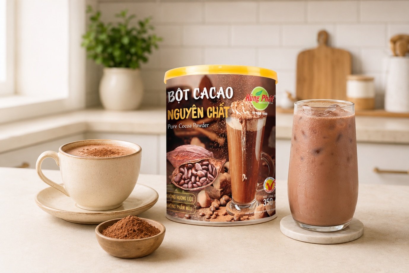 Mua Bột Cacao Nguyên Chất Hùng Phát Ở Đâu? Cách Kiểm Tra Trước Khi Đặt - 1. Bắt Đầu Từ Trang Sản Phẩm Chính