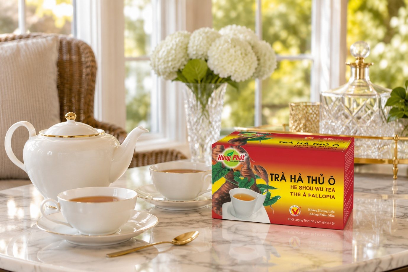 Mua Trà Hà Thủ Ô Hùng Phát Chính Hãng Ở Đâu? - ảnh minh họa 2