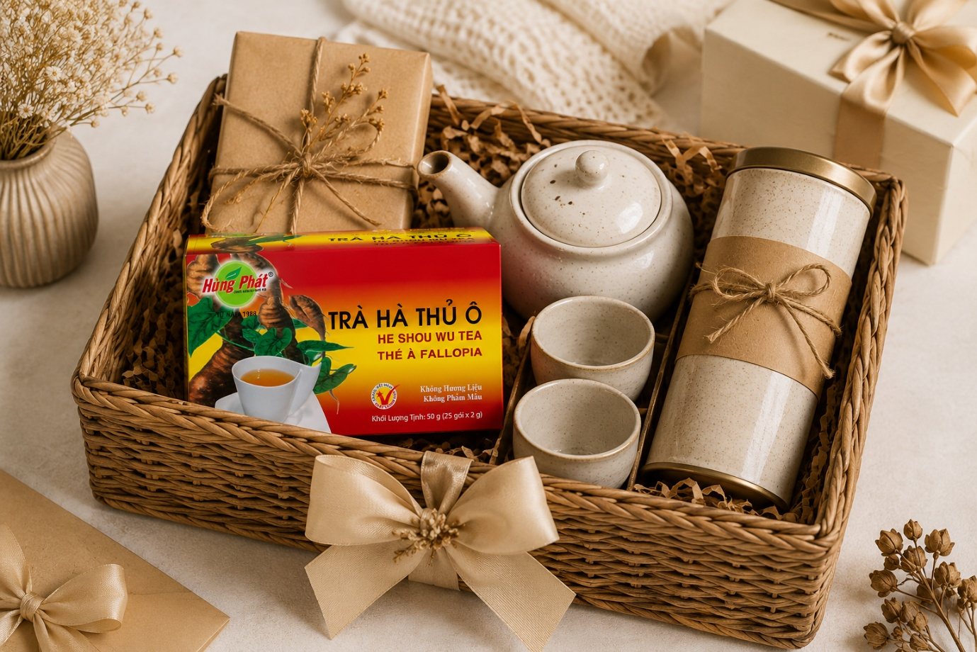 Mua Trà Hà Thủ Ô Hùng Phát Chính Hãng Ở Đâu? - ảnh minh họa 3