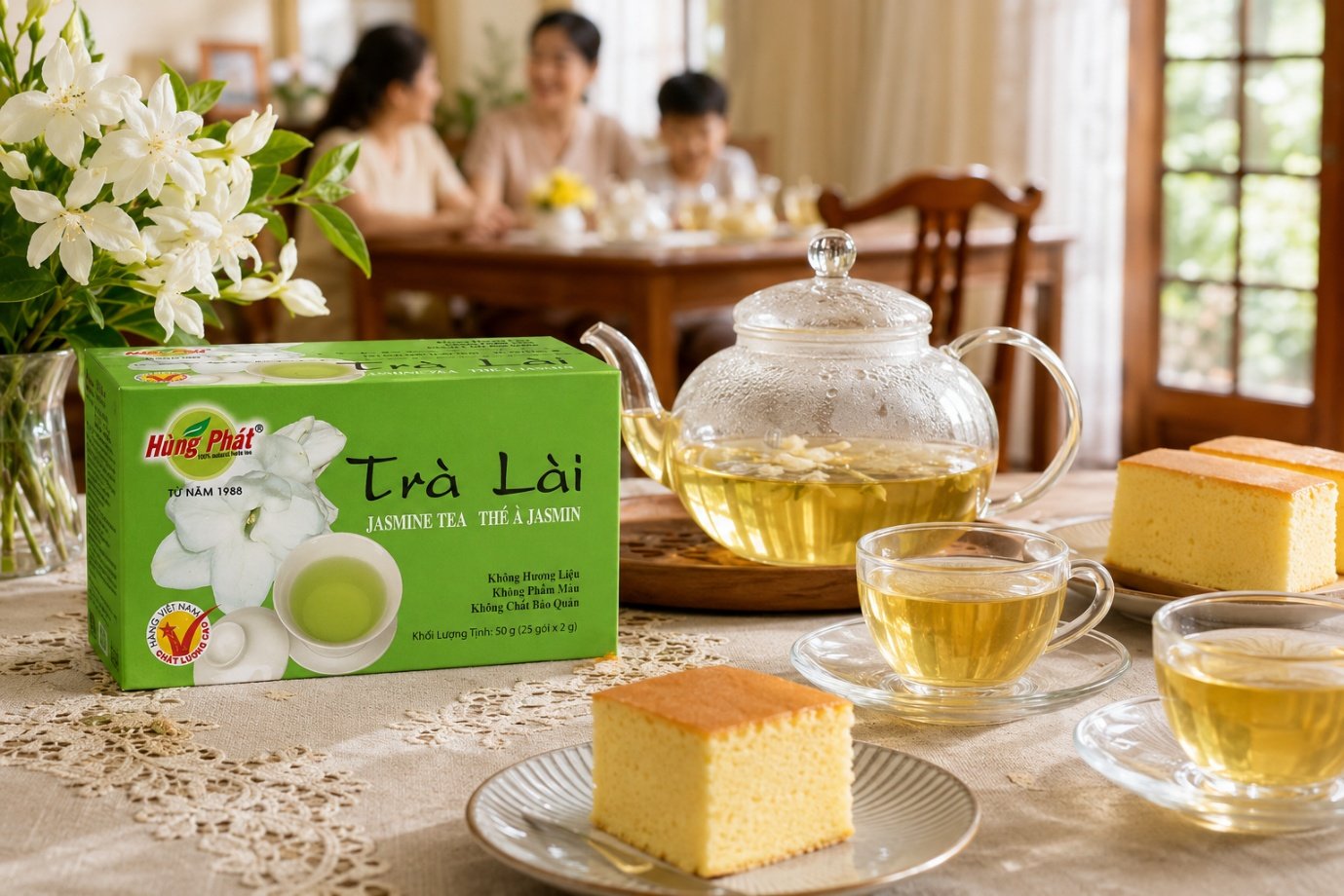 Mua Trà Lài Hùng Phát Chính Hãng: Quy Cách, Giá Và Bao Bì - Khi chuẩn bị mua một hộp trà cho căn bếp, pantry