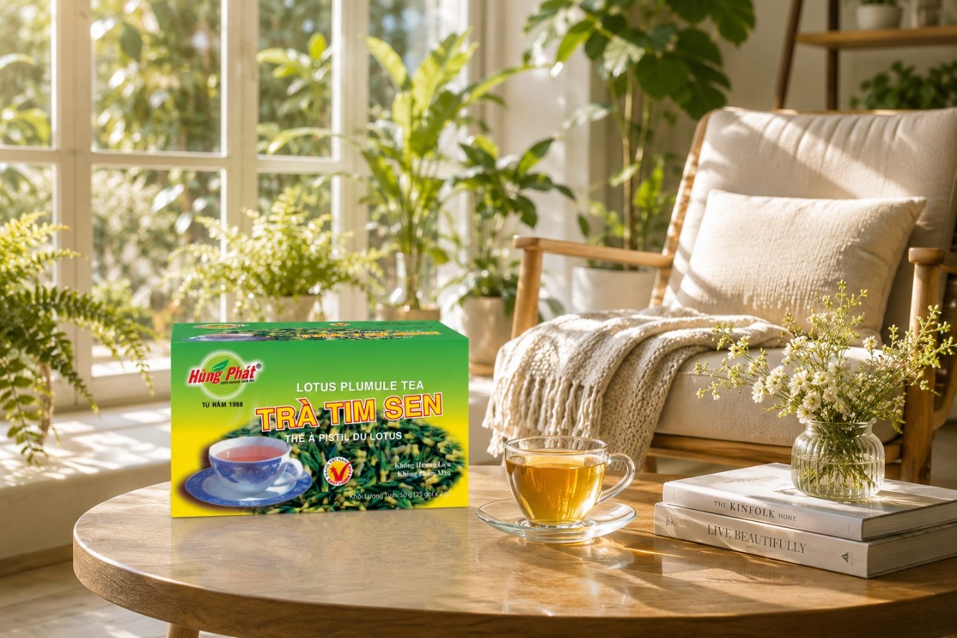 Trà Tim Sen Hùng Phát - Tim Sen - Điểm Nhận Diện Chính Của Sản Phẩm