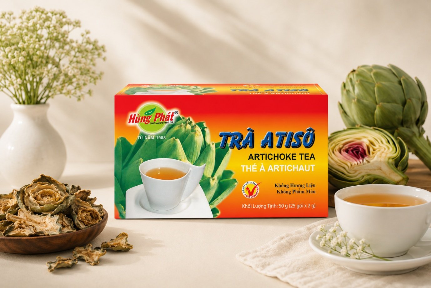 Trà Atisô Hùng Phát - Thông tin sản phẩm