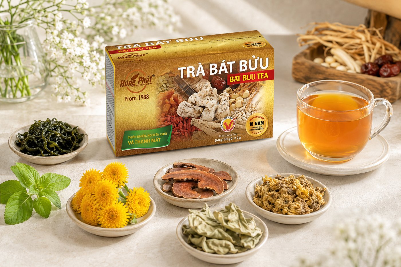 Trà Bát Bửu Hùng Phát - 3. Hiểu nhẹ nhàng về nếp uống trà theo mùa