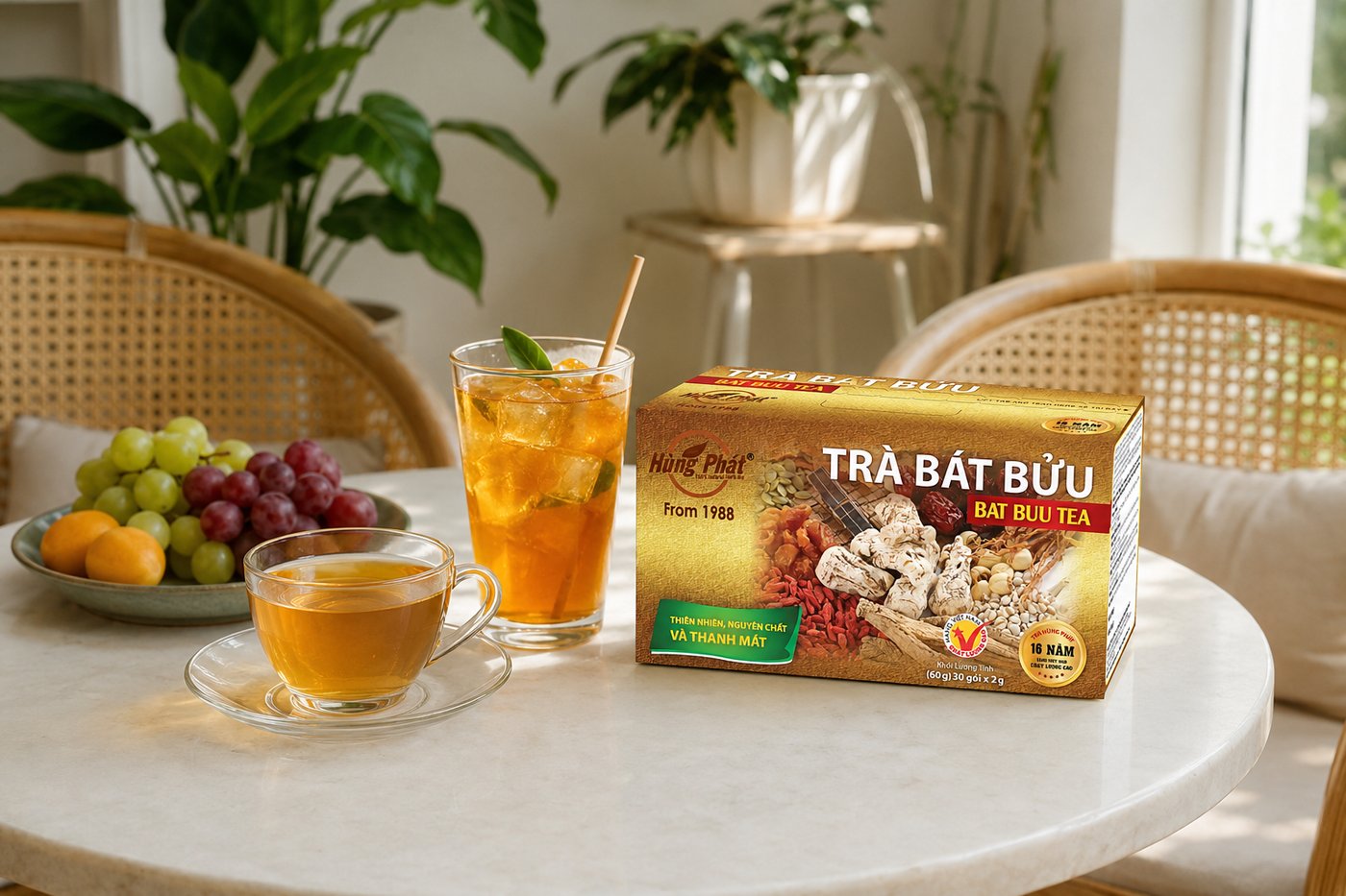 Trà Bát Bửu Hùng Phát - 3. Ba cách pha cho ba kiểu dùng trong ngày