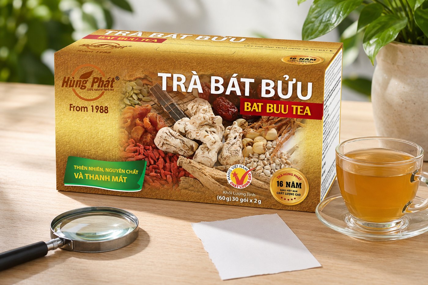 Trà Bát Bửu Hùng Phát - 5. Trà phối cho bàn trà cả nhà