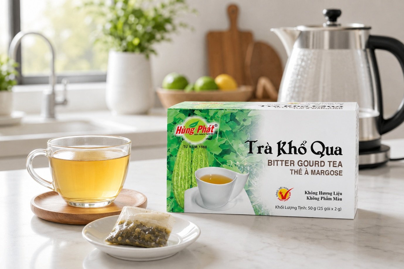 Trà Khổ Qua có vị gì? Cách làm quen với vị đắng thảo mộc - hình ảnh 2