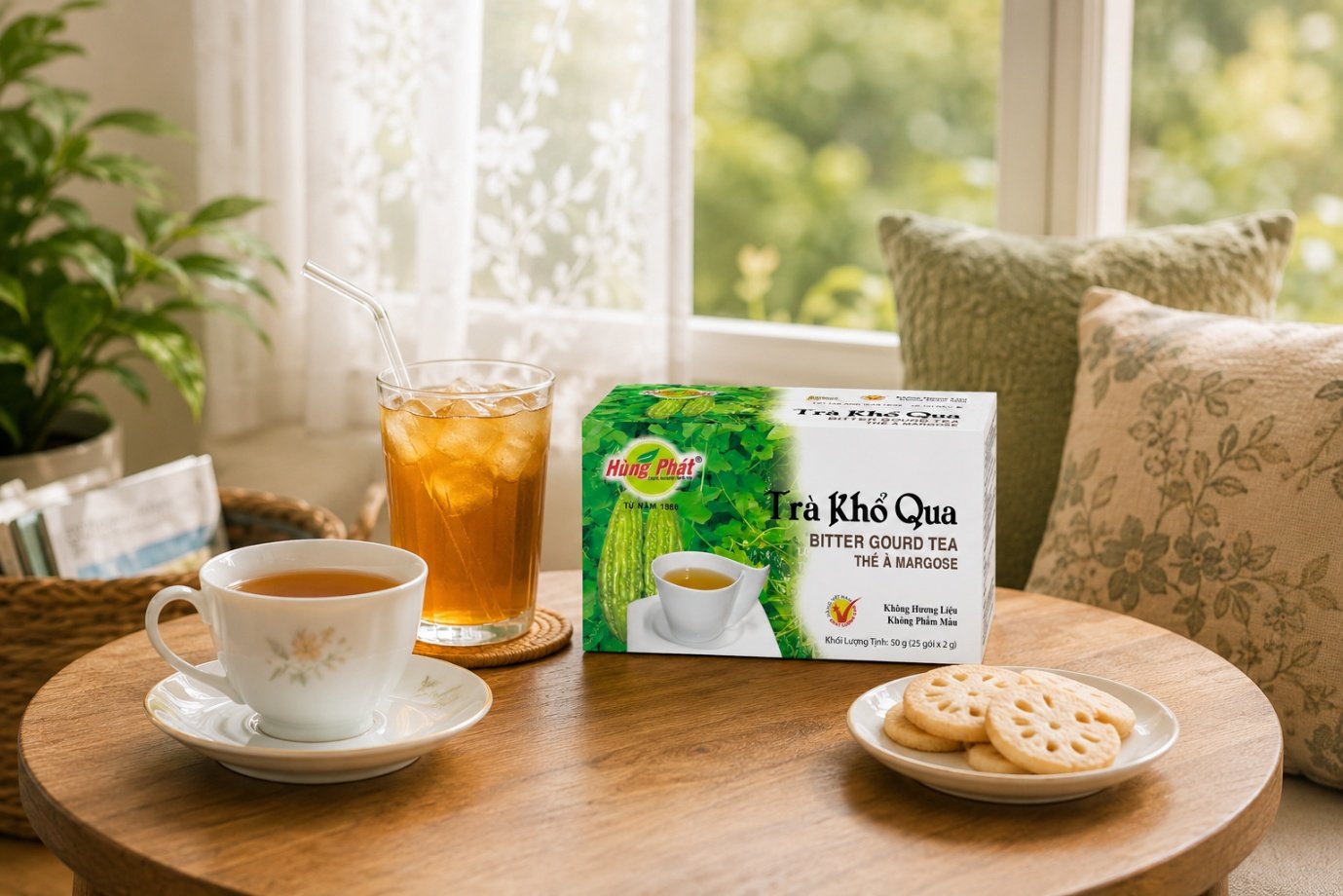 Trà Khổ Qua uống nóng hay lạnh ngon hơn? Gợi ý pha tại nhà - hình ảnh 2