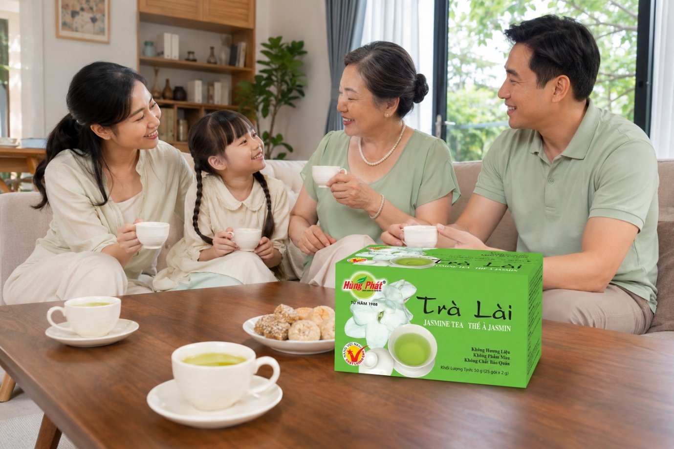 Trà Lài Hùng Phát: Hương Hoa Lài Thanh Nhẹ Cho Bàn Trà - Một tách trà lài thường không cần nhiều chuẩn bị.