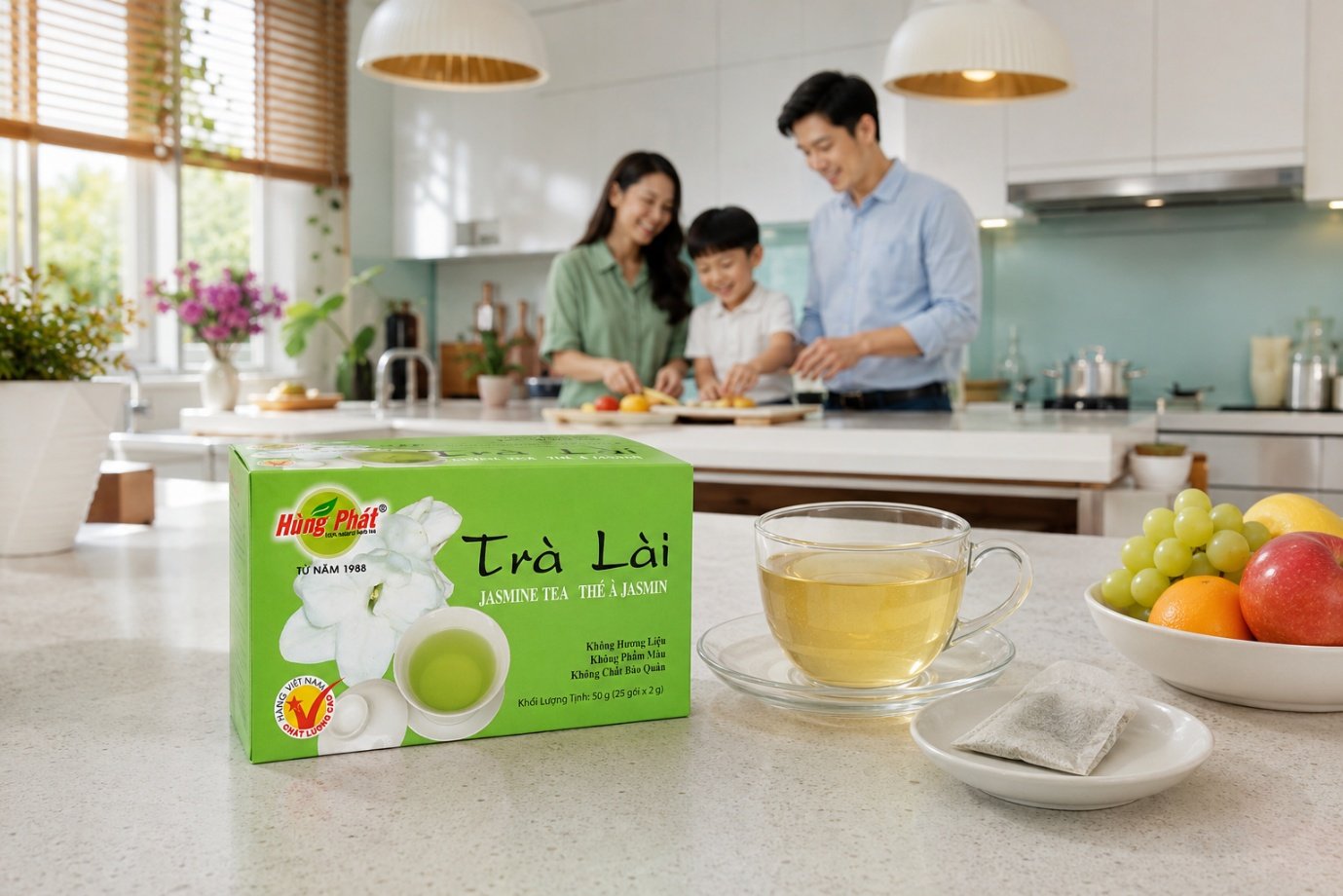Trà Lài Nóng Hay Lạnh: Cách Pha Cho Vừa Vị - Có ngày anh/chị muốn cầm một tách trà nóng trên bàn bếp, có ngày