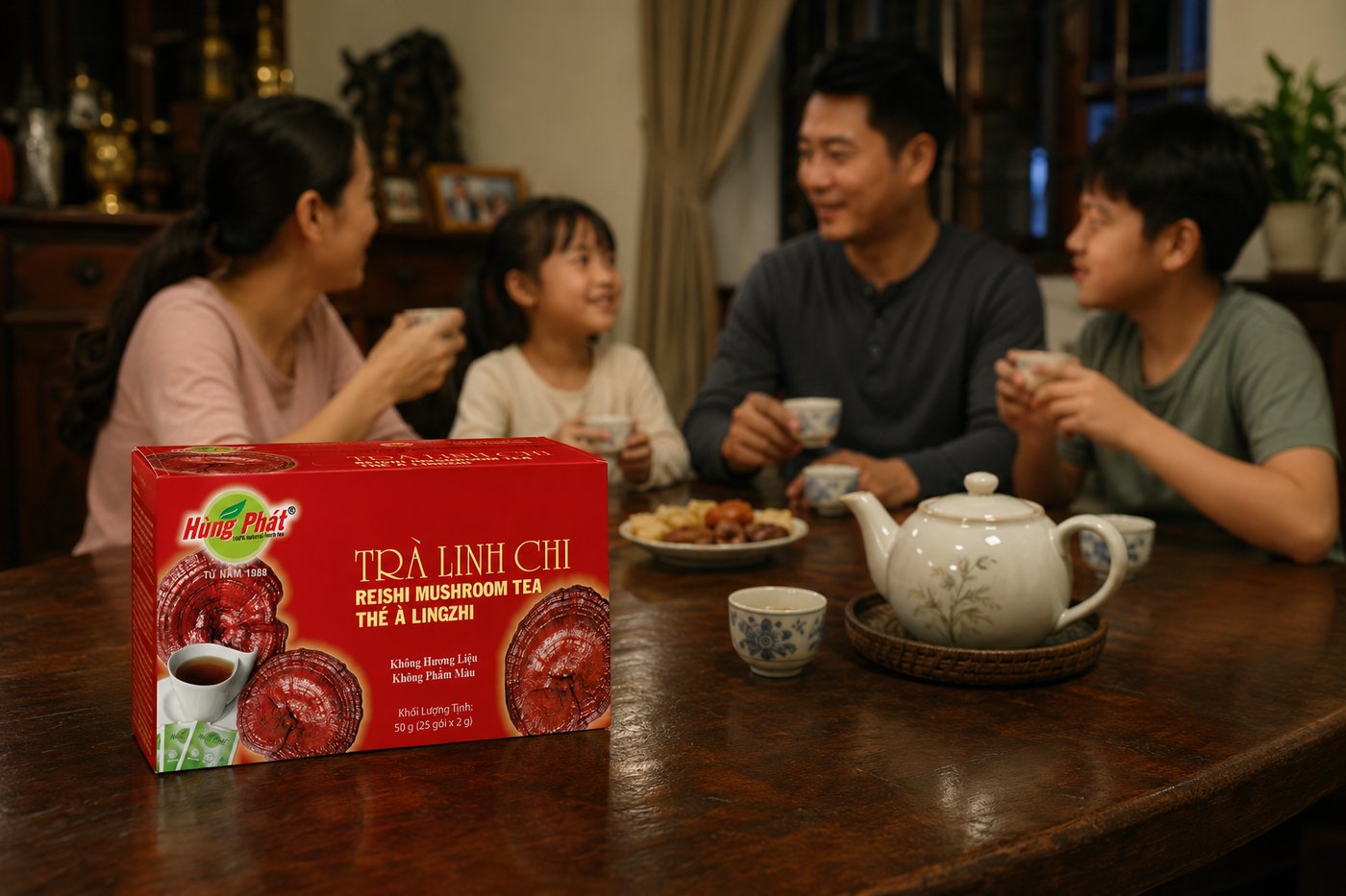 Trà Linh Chi Hùng Phát – Hiểu Đúng Trước Khi Chọn - hình ảnh 2