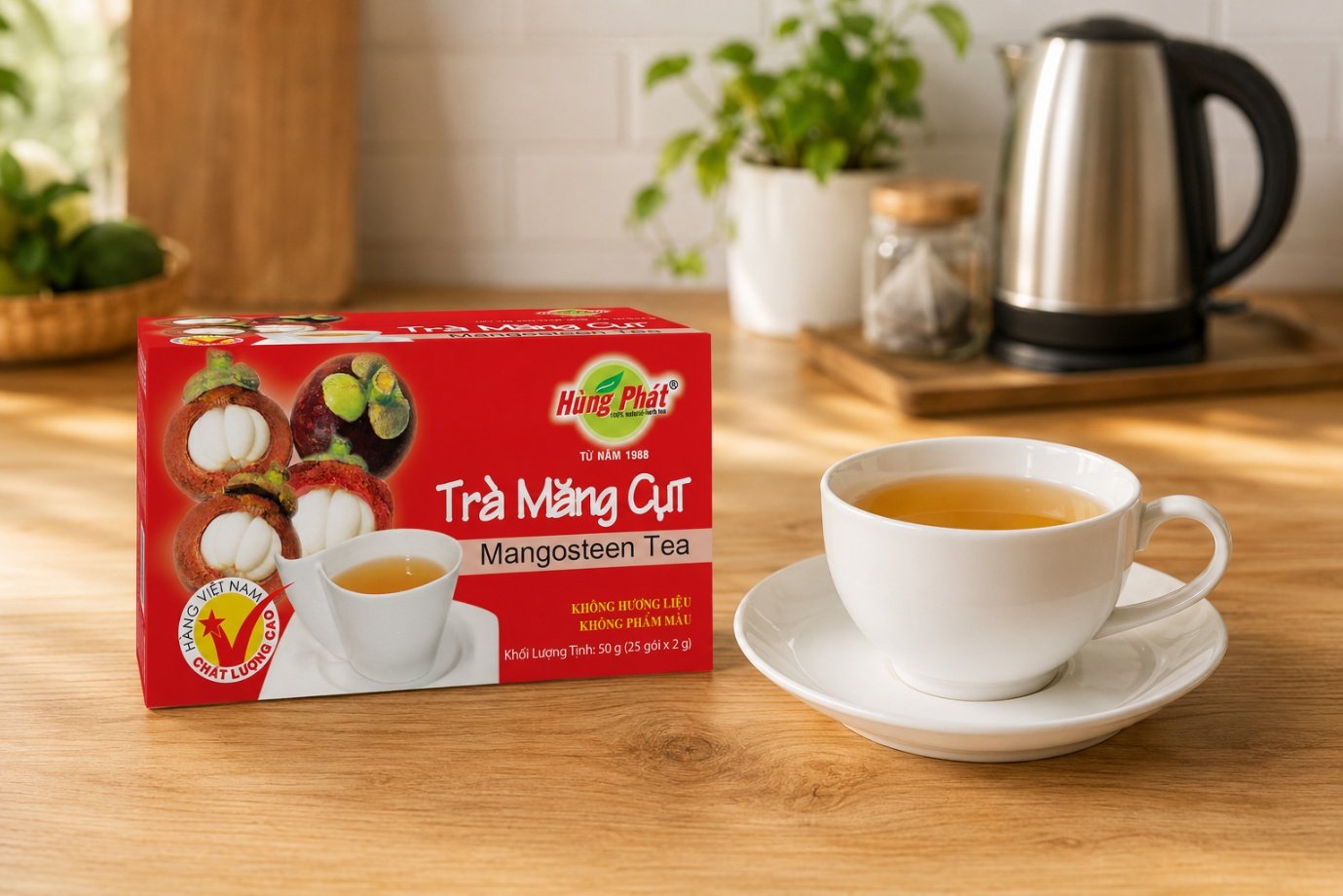 Trà Măng Cụt Hùng Phát Cho Pantry Văn Phòng: Một Lựa Chọn Trà Trái Cây Nhẹ Vị - Trà Măng Cụt Hùng Phát phù