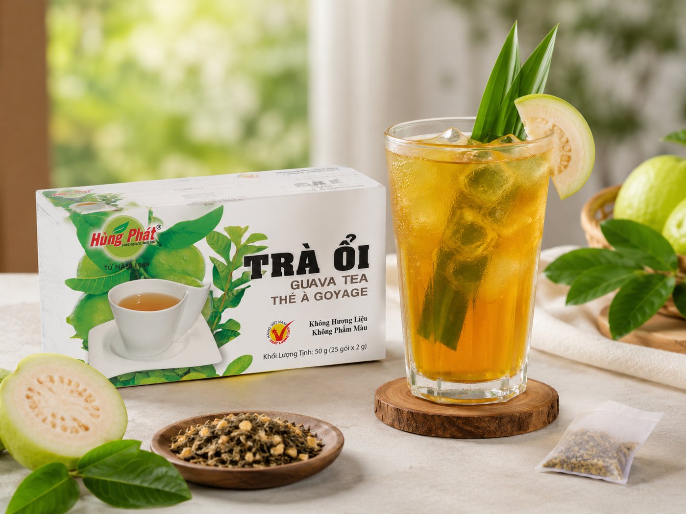 Trà Ổi Lạnh Lá Dứa Pha Tại Nhà | Hùng Phát - Phù hợp cho bối cảnh nào?