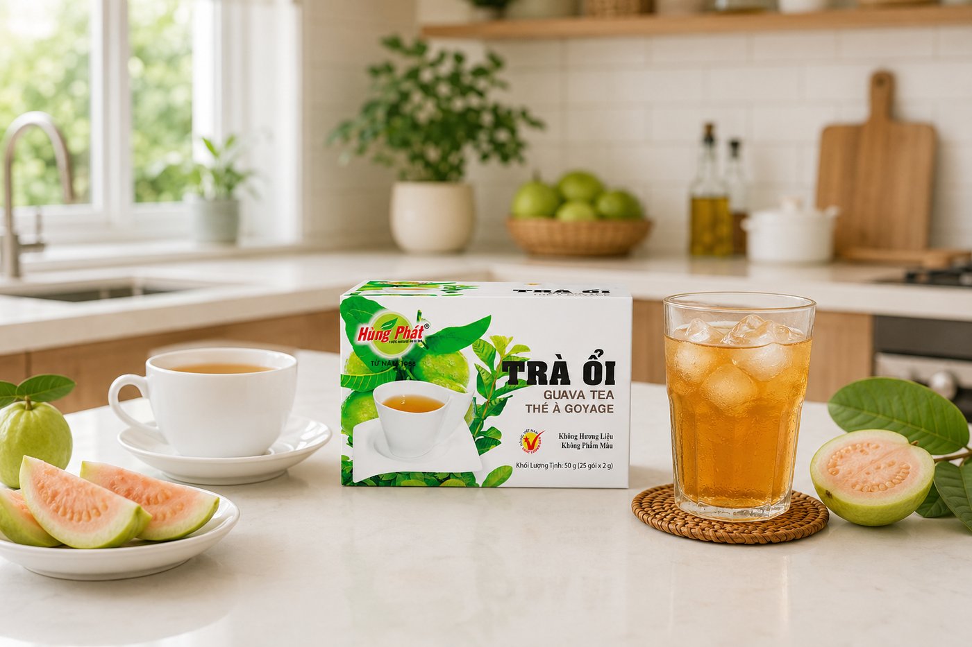 Trà Ổi Lạnh Lá Dứa Pha Tại Nhà | Hùng Phát - Trong bài này, “trà ổi lạnh lá dứa” được hiểu là một biến tấu