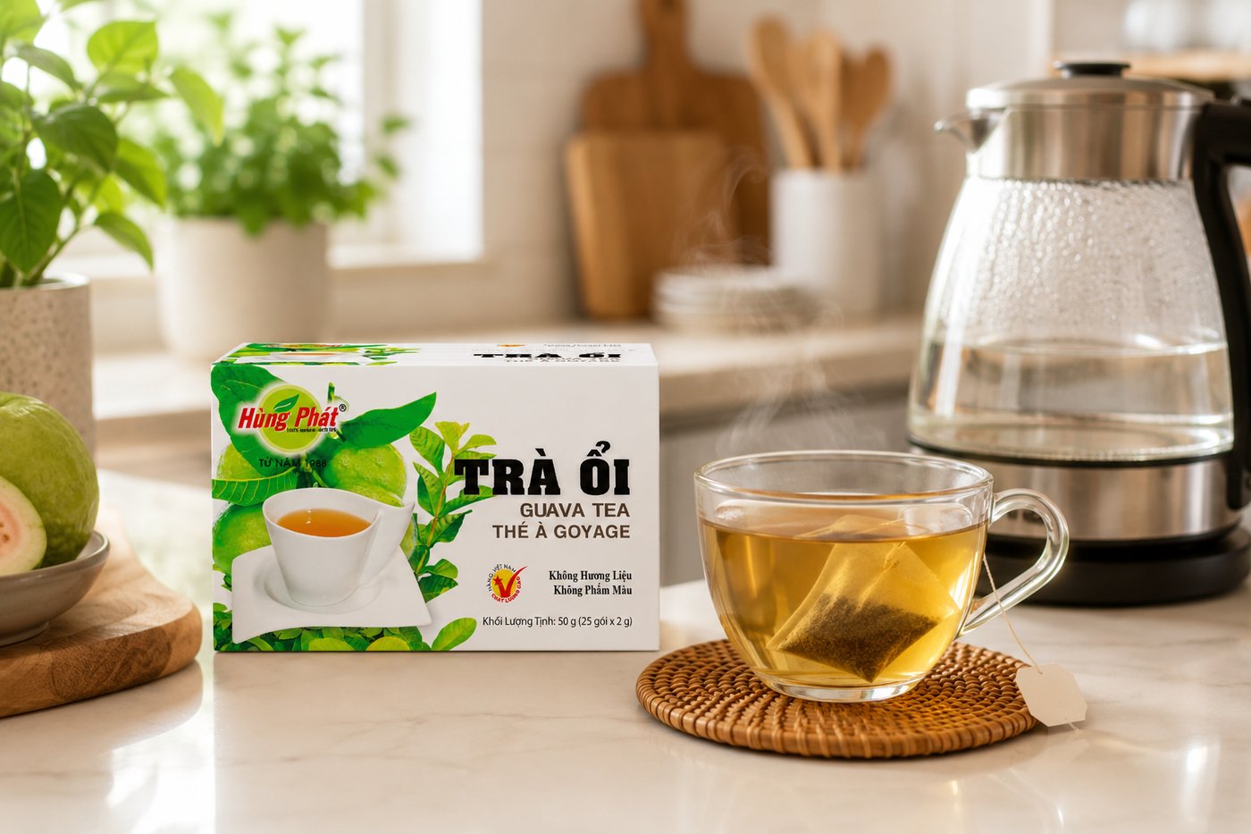 Trà Ổi Mật Ong Từ Trà Ổi Hùng Phát - Nguyên liệu cần chuẩn bị