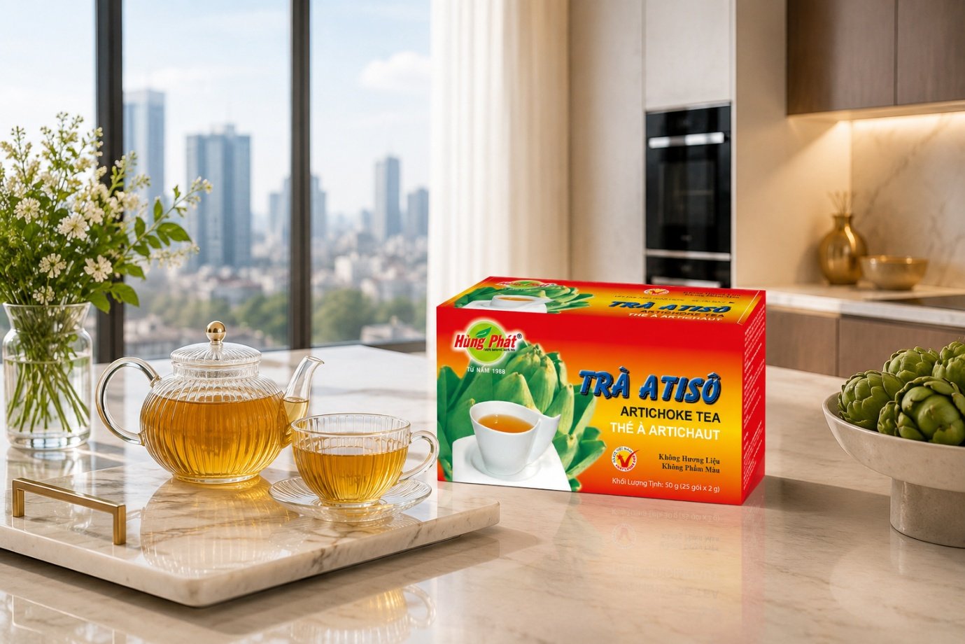 Trà Atisô Hùng Phát - Vì sao có thể chọn vị Atisô?