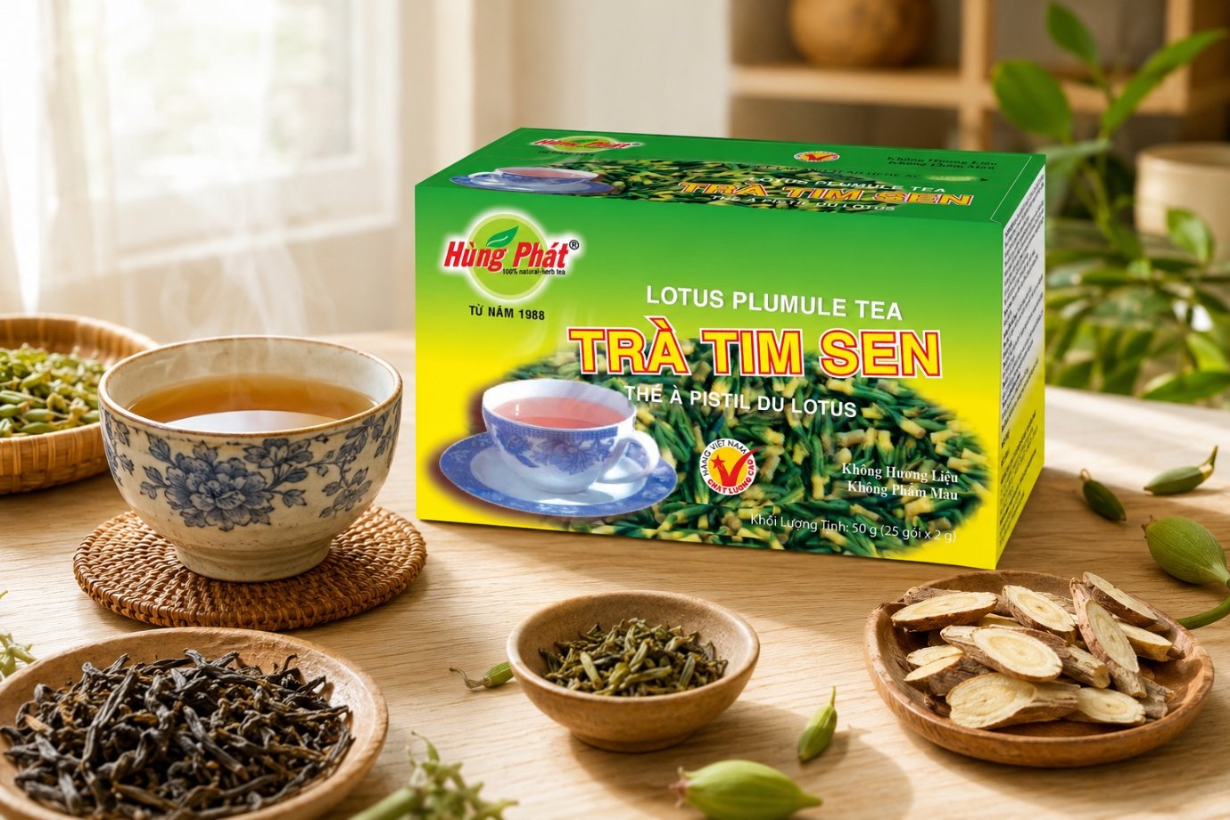Trà Tim Sen Hùng Phát - Có những lúc giữa ngày, một ly trà nhỏ làm nhịp sinh hoạt trở nên gọn gàng hơn. Không