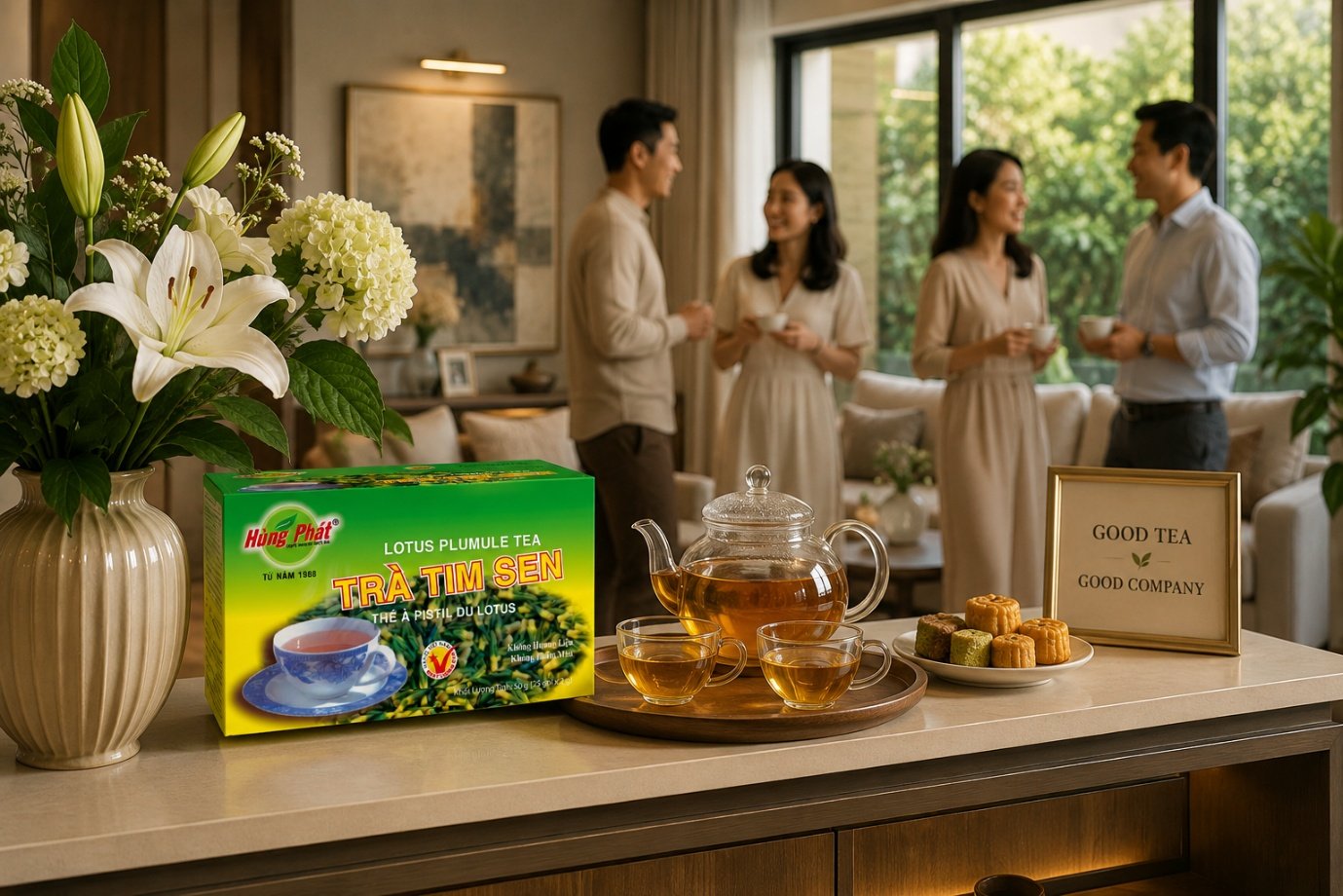Trà Tim Sen Hùng Phát - Lưu Ý Khi Chọn Trà Thảo Mộc Để Biếu Tặng