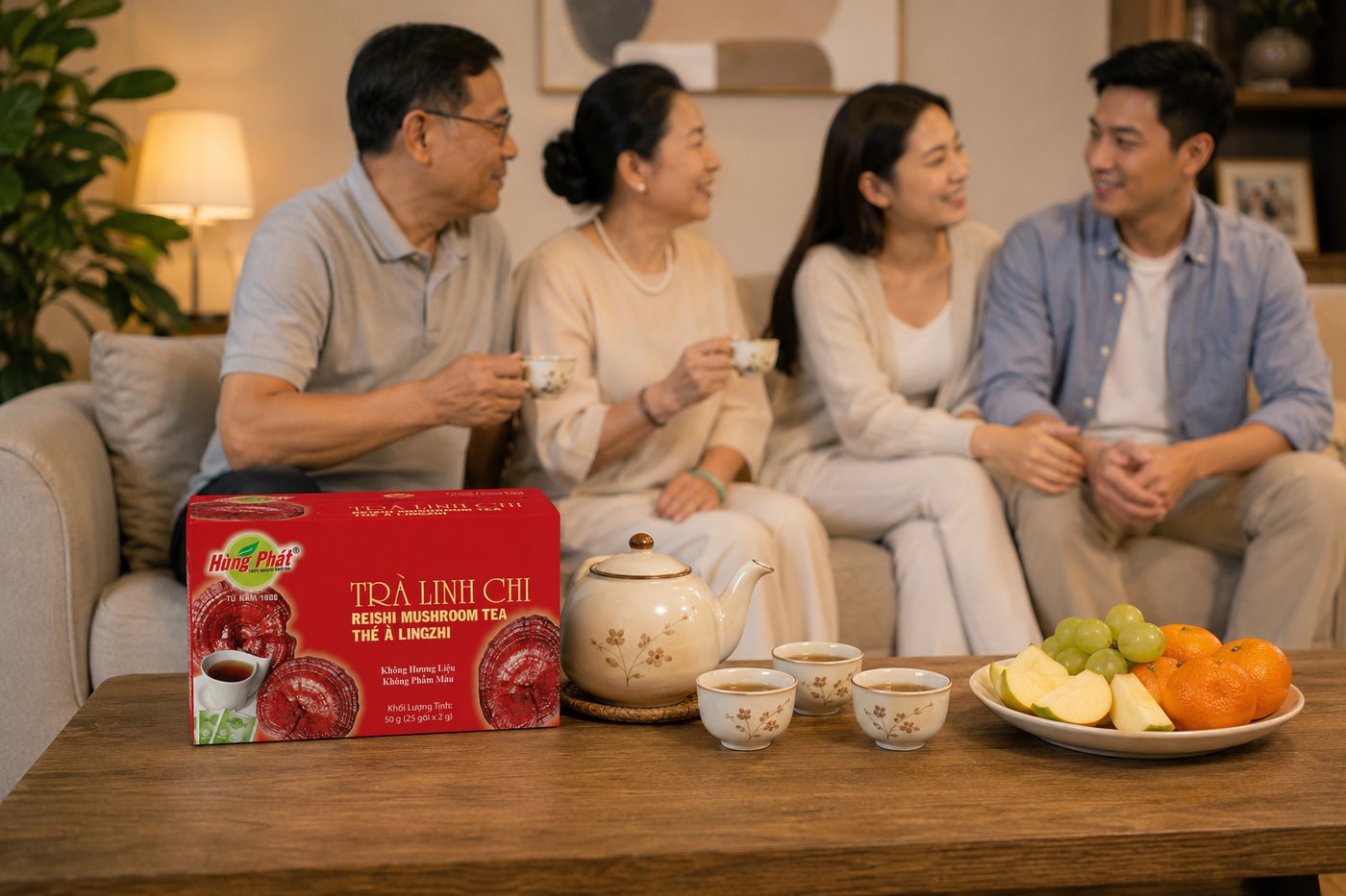 Trà Linh Chi Cho Những Khoảng Nghỉ Nhỏ Trong Ngày - hình ảnh 1