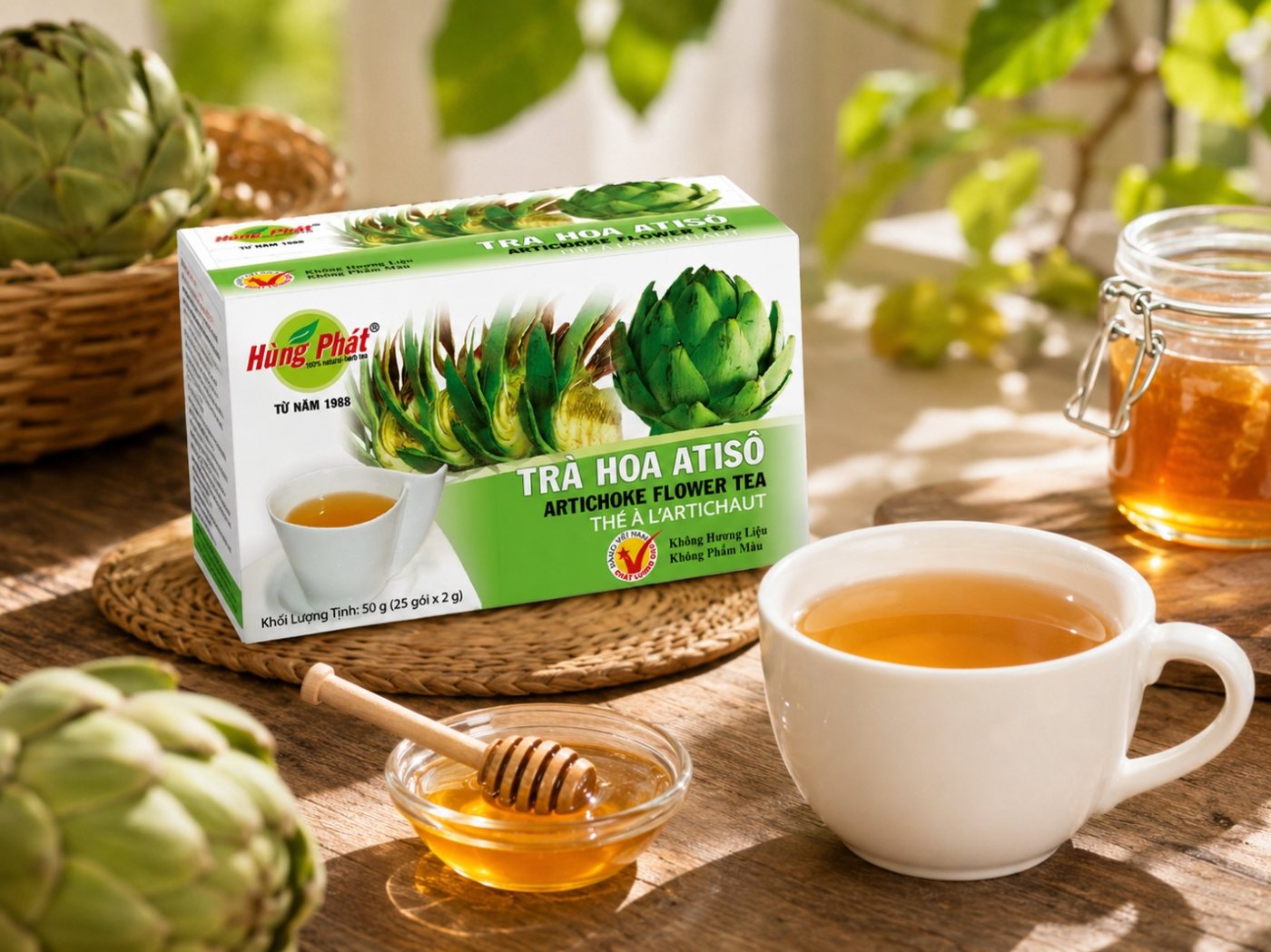 Cách Pha Trà Hoa Atisô Đúng Cách: Nóng, Lạnh, Mật Ong Ngon Nhất - ảnh minh họa 4