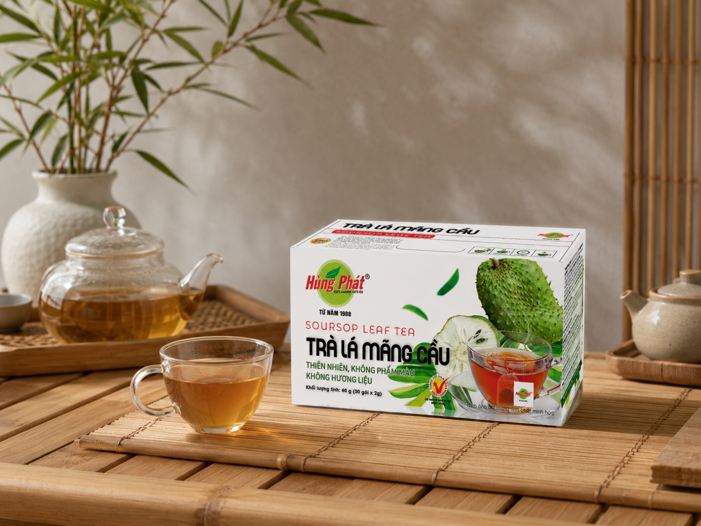 Lá Mãng Cầu Pha Trà Cây Nhà Lá Vườn — Nét Dân Dã Giữa Đời Sống Hiện Đại - ảnh 3