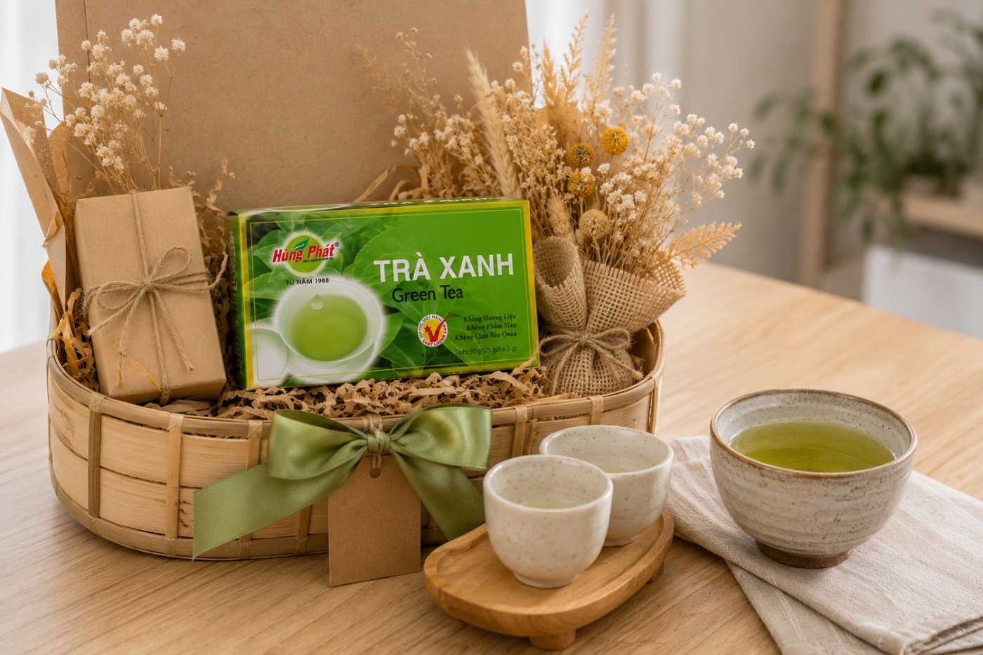 chính: mua trà xanh làm quà tặng - Có những món quà chọn xong cứ thấy phân vân — không biết người nhận có