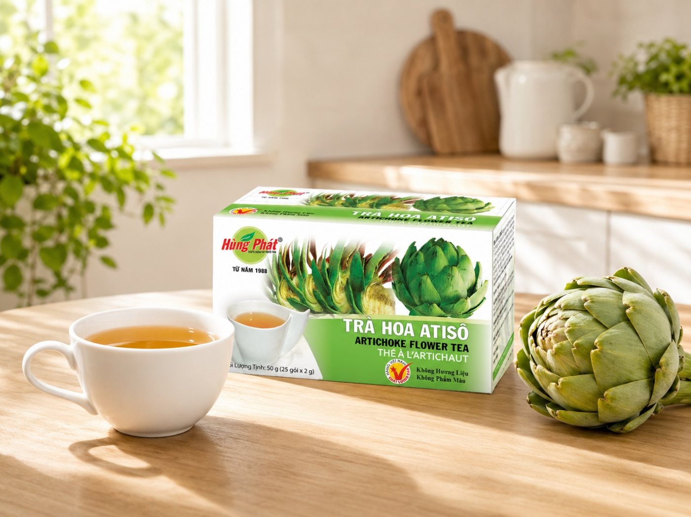Trà Hoa Atisô Thư Giãn Buổi Tối — Không Caffeine Cho Ngày Bận Rộn - ảnh minh họa 3