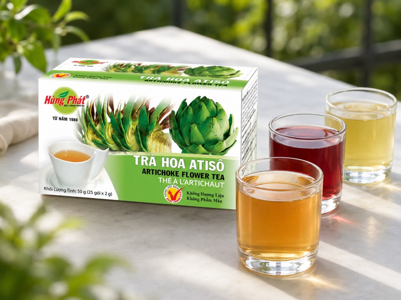 Trà Hoa Atisô Đỏ Là Gì? Phân Biệt Bụp Giấm Và Atisô Lá - ảnh minh họa 2