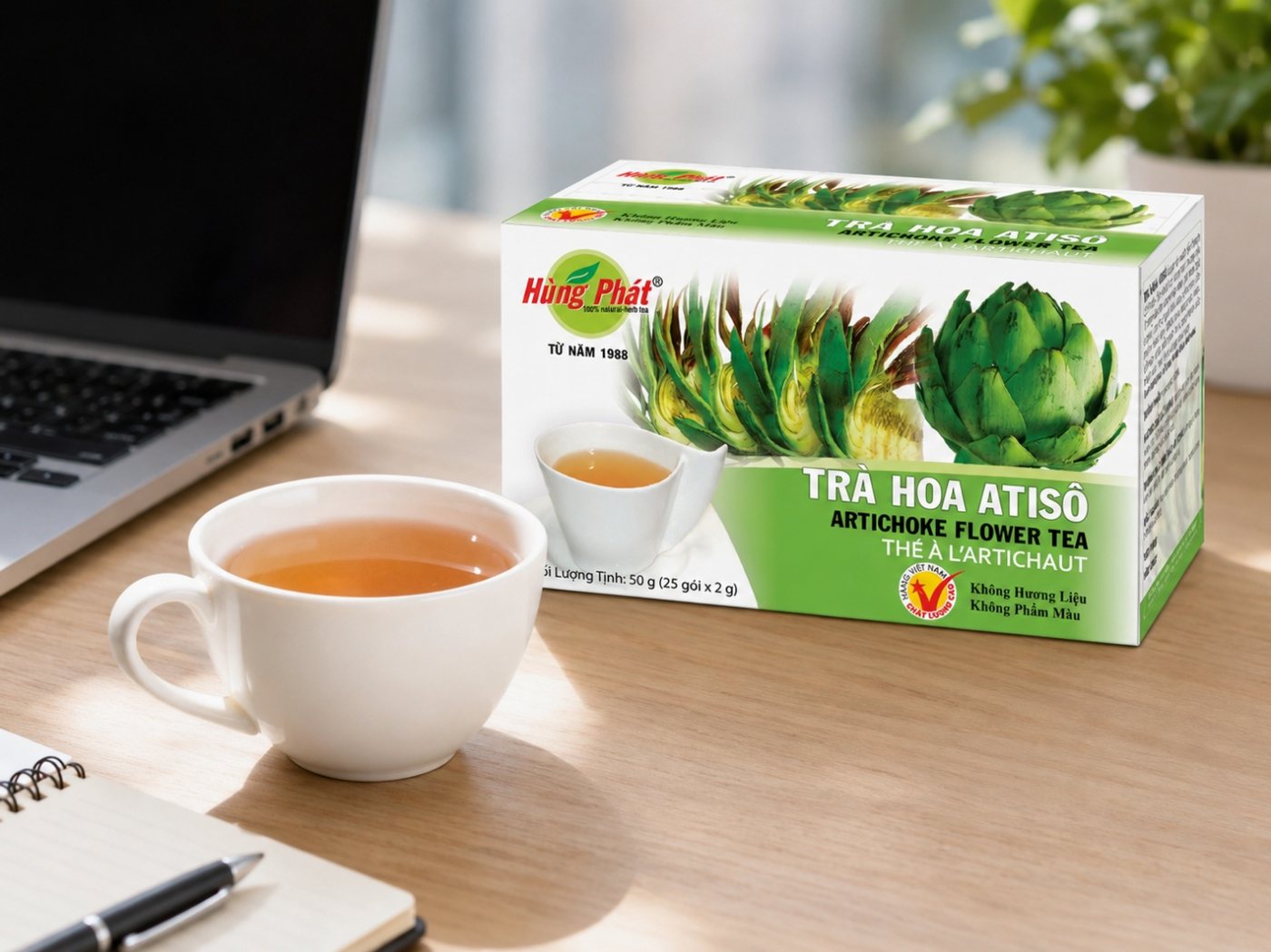 Trà Hoa Atisô Làm Quà Tặng — Lựa Chọn Ý Nghĩa Cho Người Thân Và Sếp - ảnh minh họa 3
