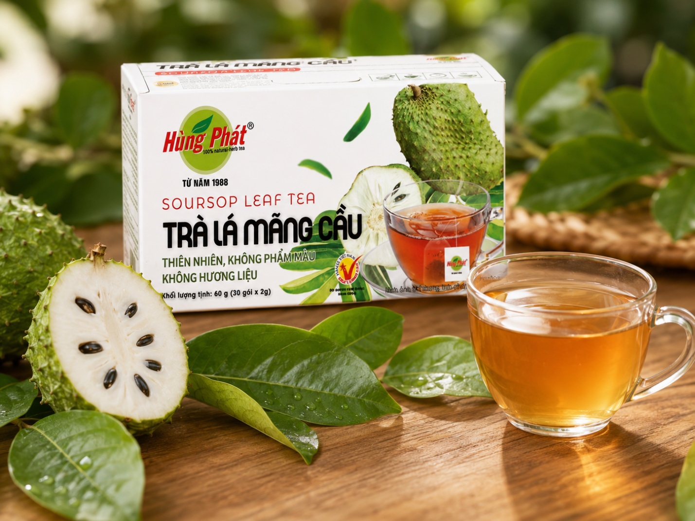 Trà Lá Mãng Cầu — Vị Thảo Mộc Thuần Việt Trong Từng Túi Lọc - ảnh 3