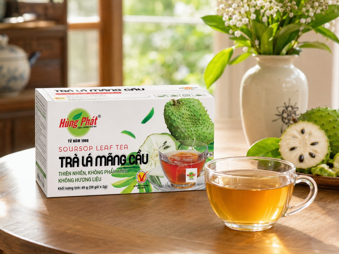 Trà Lá Mãng Cầu — Vị Thảo Mộc Thuần Việt Trong Từng Túi Lọc - ảnh 4