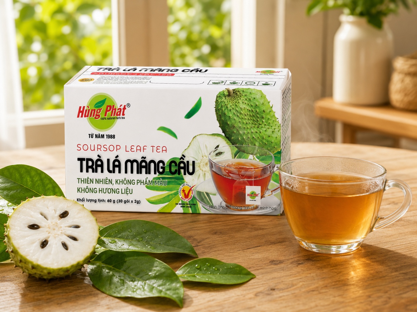 Trà Lá Mãng Cầu — Vị Thảo Mộc Thuần Việt Trong Từng Túi Lọc - ảnh 5