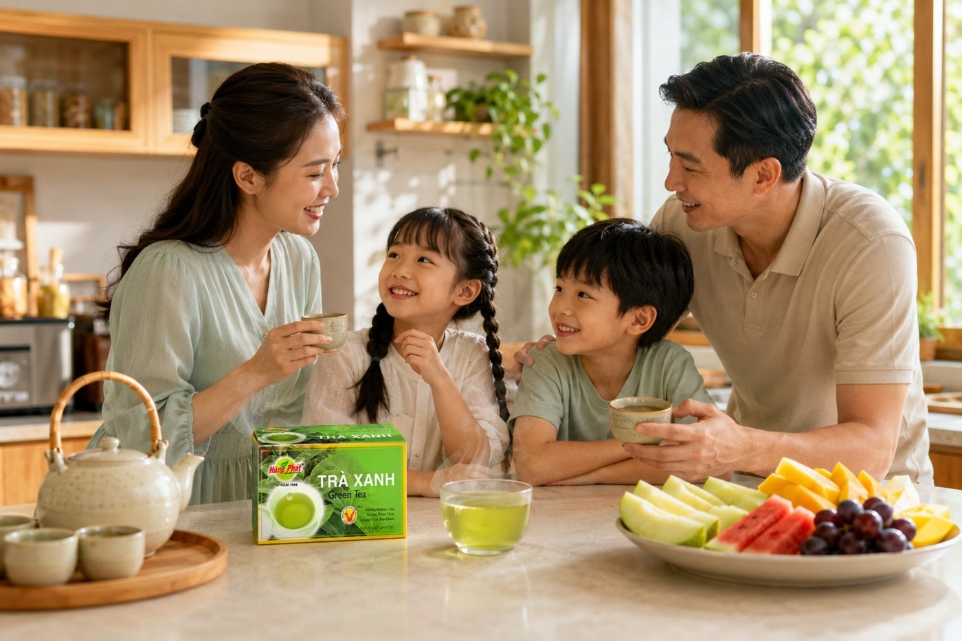 chính: trà xanh túi lọc - Vì sao người Việt ngày càng tìm đến trà xanh túi lọc?