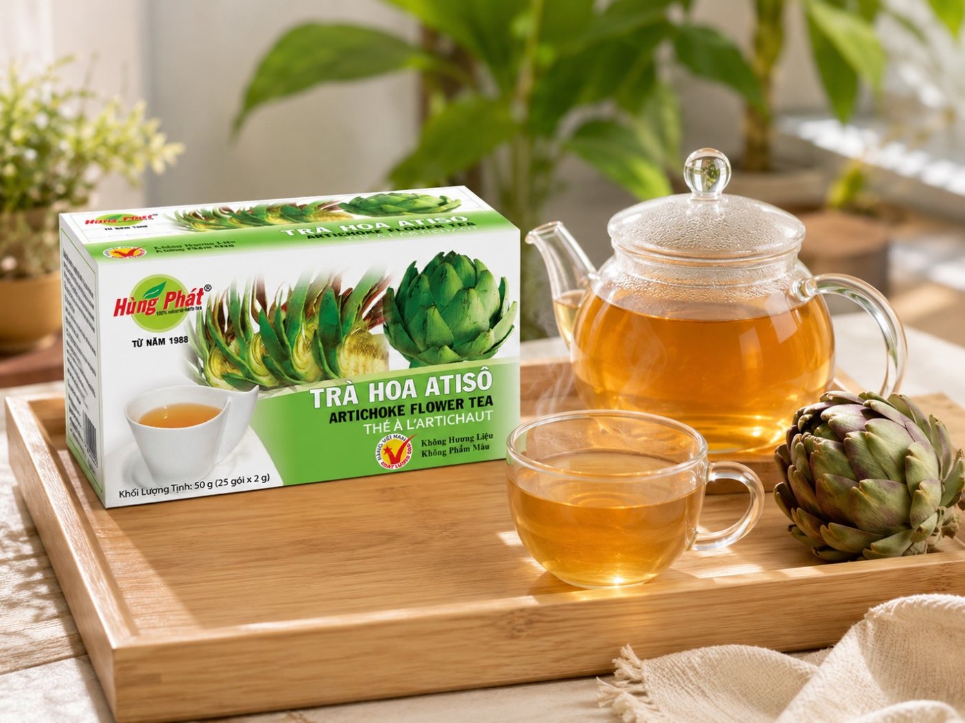 Uống Trà Hoa Atisô Có Tác Dụng Gì? Khám Phá Từ Cảm Quan Và Thói Quen Dùng Trà - ảnh minh họa 2